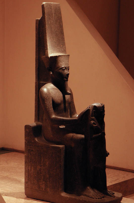 Horemheb before Amun