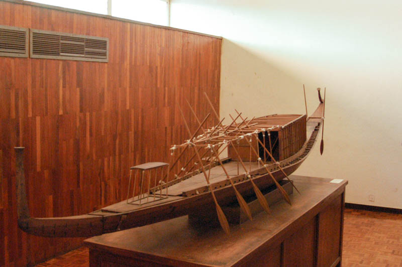 A model of the Solar Boat