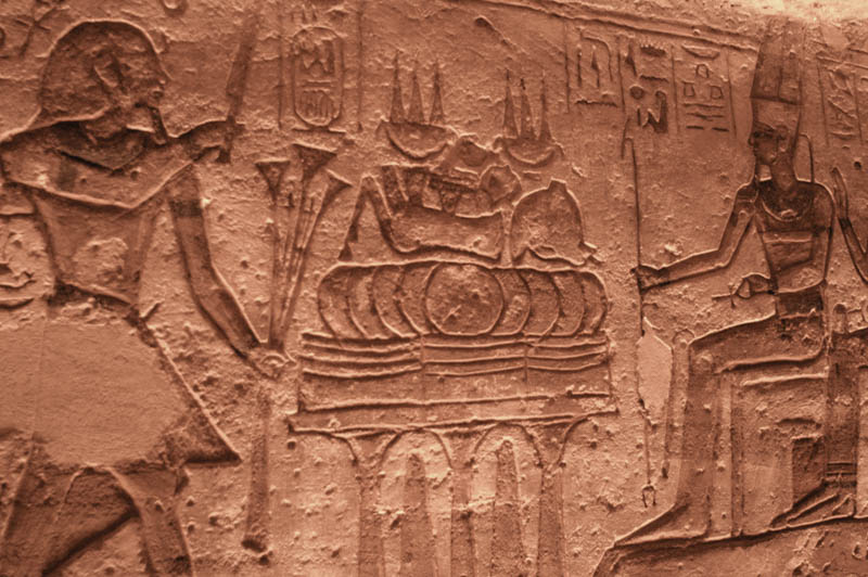 formulaic offering of the feast to Ramesses