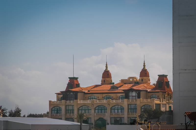 Montazah Palace, from the coast, Alexandria