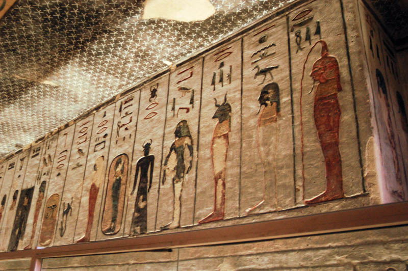 Wall paintings from the tomb of Ramesses III