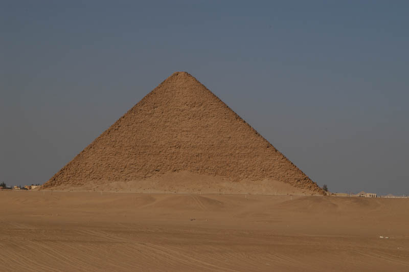 Sneferu's Red Pyramid, the first successful "true" pyramid