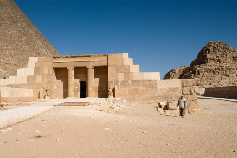 The mastaba tomb of Seshemnufer near the pyramid