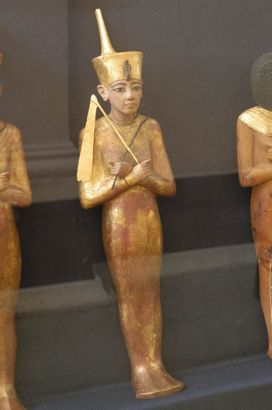 Shabti figures from Tutankamuns tomb
