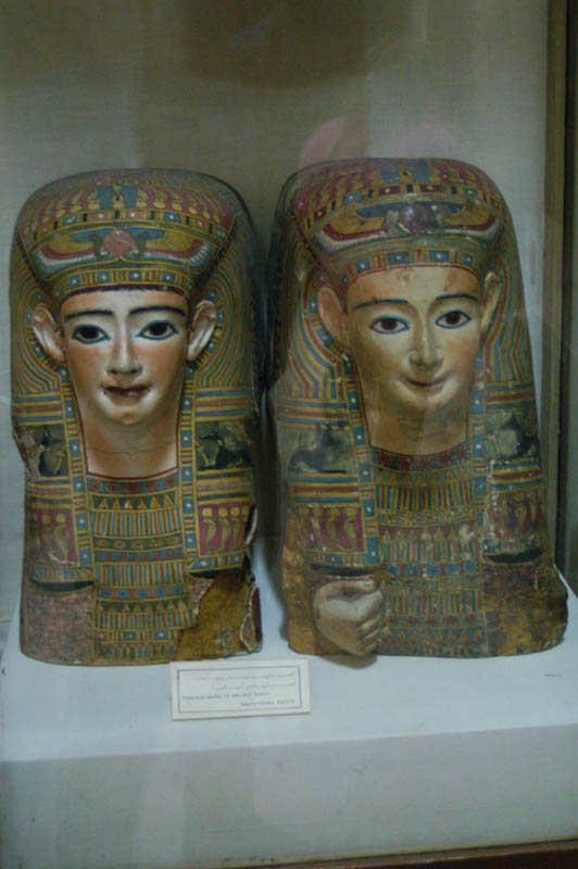 Cartonnage funerary masks