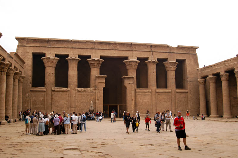 The Court of Offerings at the Temple of Edfu