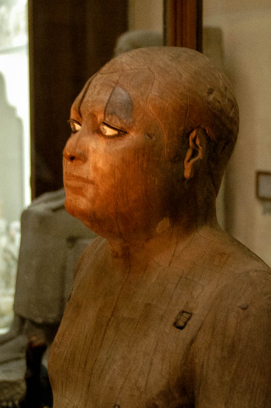 Statue of Ka-Aper, with inlaid eyes