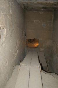 The passage down into the mastaba