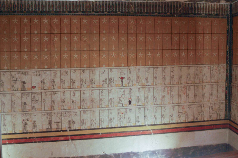 The encyclopedic display of egyptian gods